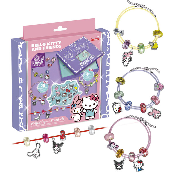Coffret bijoux étincelants Hello Kitty & Friends