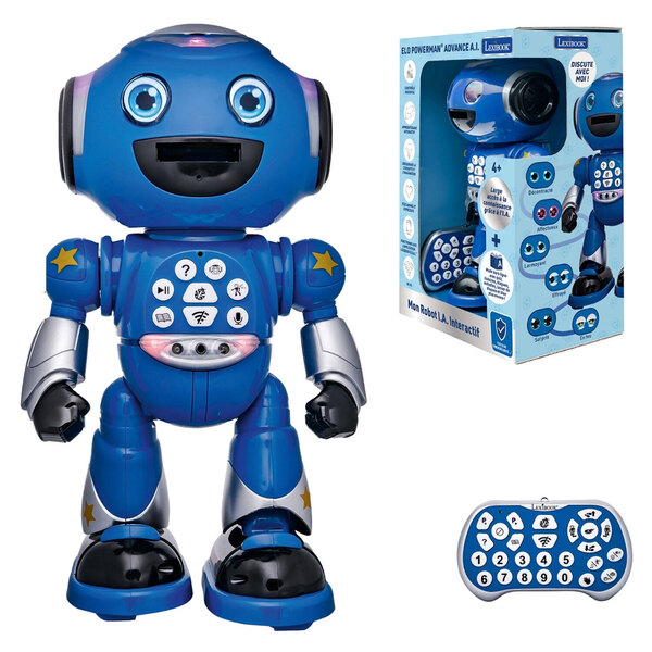 Mon robot parlant à intelligence artificielle Elo Powerman Advance I.A.