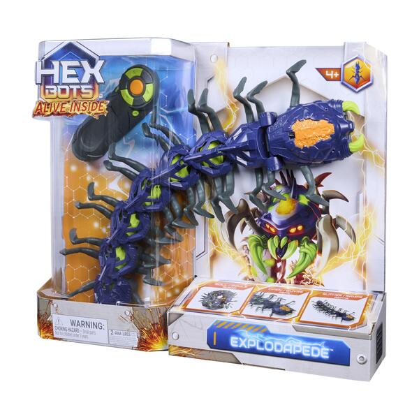 Explodapede Centipede Hex Bots