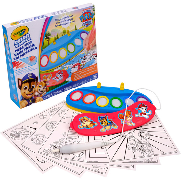 Coffret pinceau magique Color Wonder - Pat'Patrouille