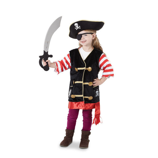 Pack costume + accessoires Pirate