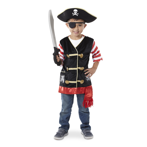 Pack costume + accessoires Pirate
