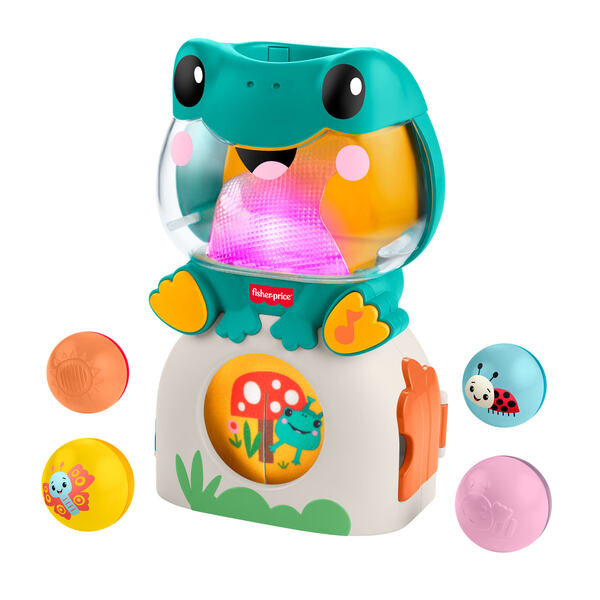 Grenouille lumineuse roulante
