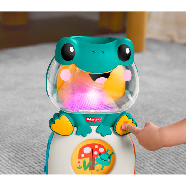 Grenouille lumineuse roulante