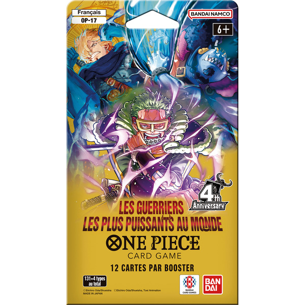 Cartes One Piece Booster OP17 Les guerriers les plus puissants au monde 