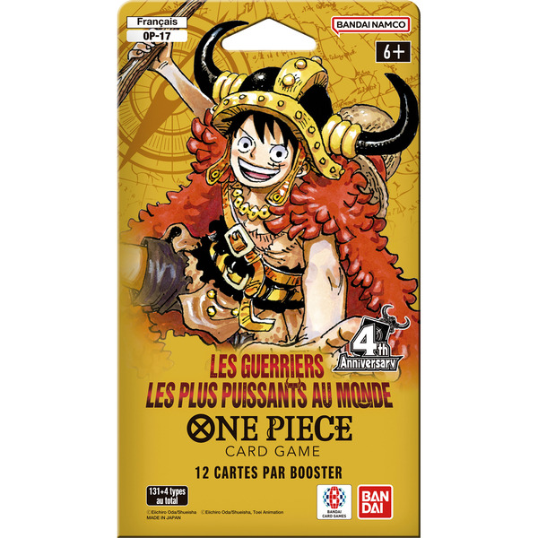 Cartes One Piece Booster OP17 Les guerriers les plus puissants au monde 