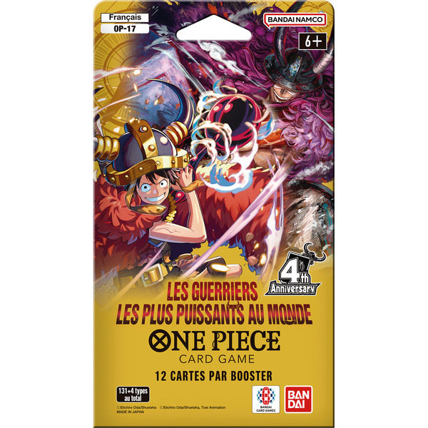 Cartes One Piece Booster OP17 Les guerriers les plus puissants au monde 