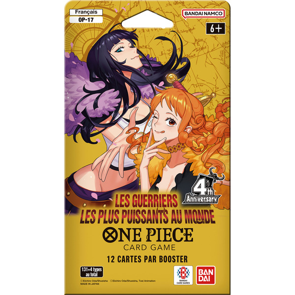 Cartes One Piece Booster OP17 Les guerriers les plus puissants au monde 