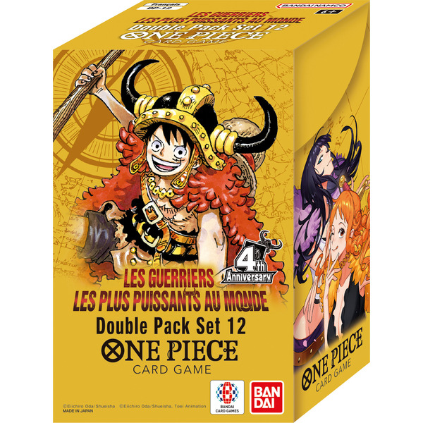 Cartes One Piece Double Booster OP17 Les guerriers les plus puissants au monde 