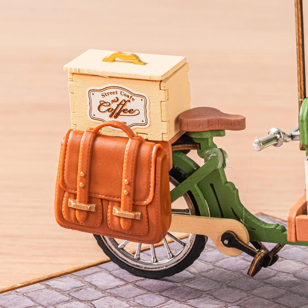 Maquette en bois - Aromatic Coffee Cart (162 pièces)