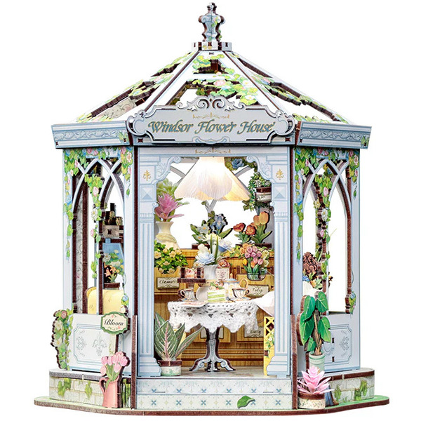Kit DIY Book Nook - Windsor Flower House