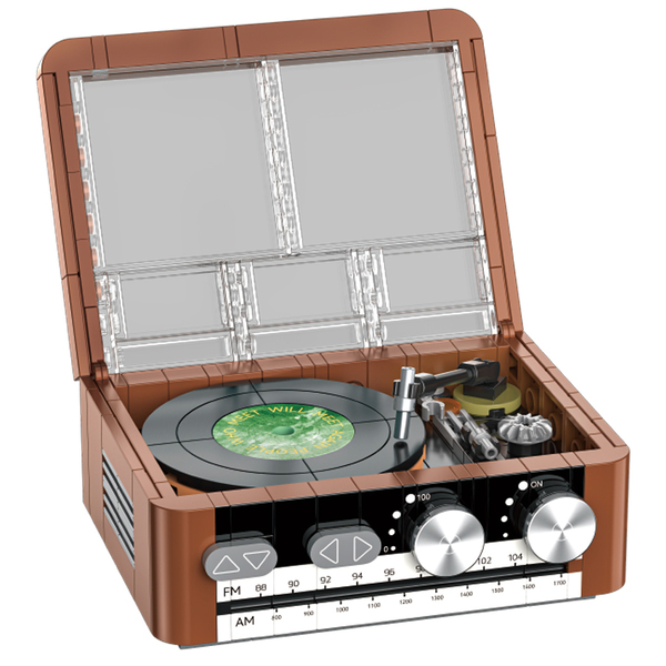 Kit de construction Rétro Pop Series - Tourne disque Vinyle