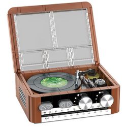 Kit de construction Rétro Pop Series - Tourne disque Vinyle