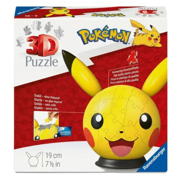 Puzzle 3D Ball - Pikachu - Pokemon