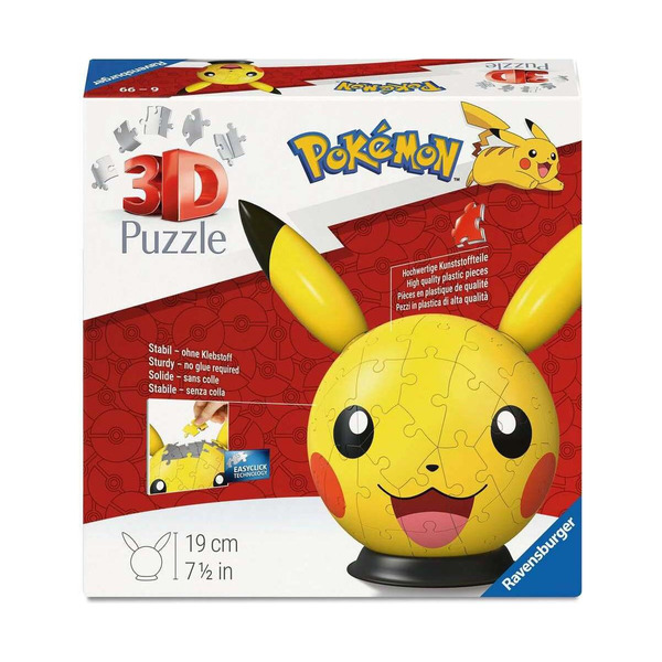 Puzzle 3D Ball - Pikachu - Pokemon