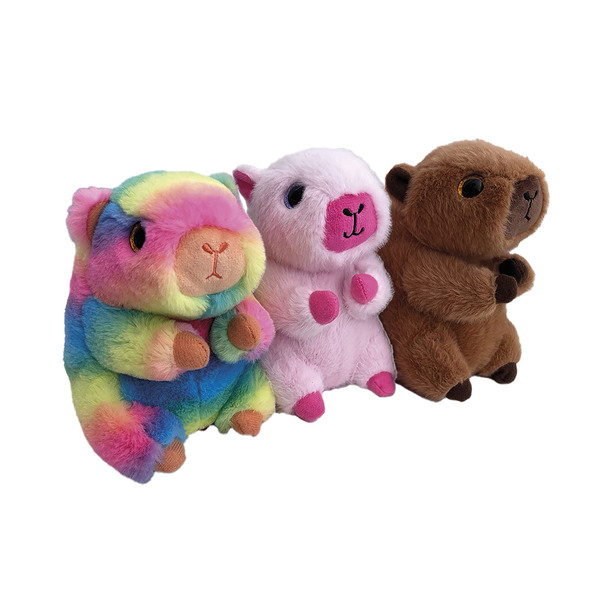 Peluche Beanie Bellies 15cm - Capybara (modèle aléatoire)