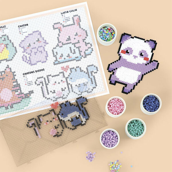 Maxi Pack perles à repasser - 3 porte-clefs