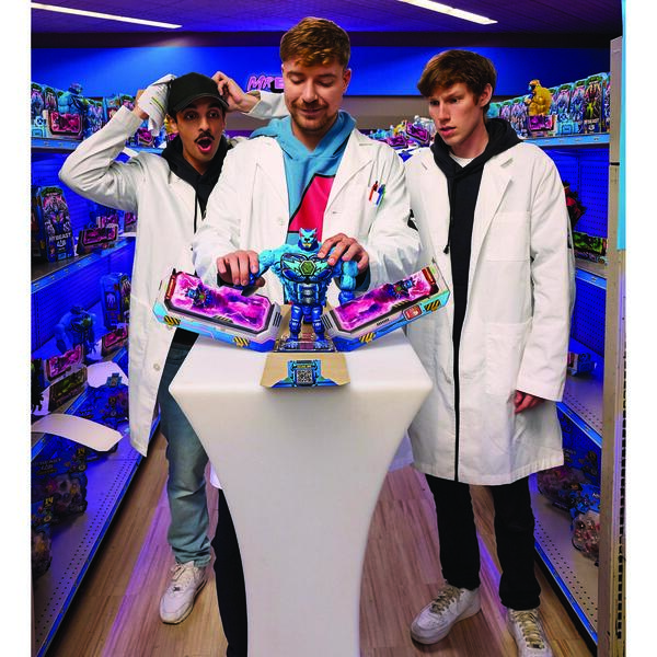 Figurine Mega Mutators MrBeast - Panthère
