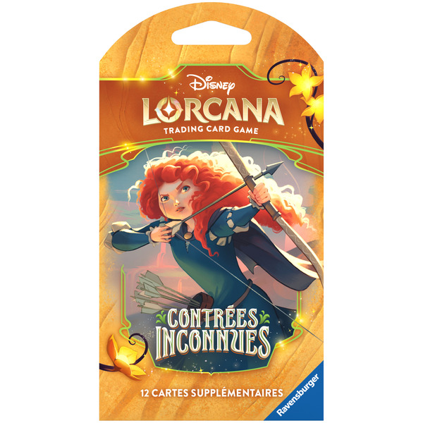 Disney Lorcana chapitre 12 Contrées Inconnues - Booster