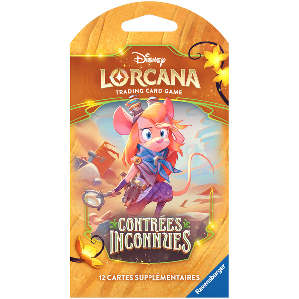 Disney Lorcana chapitre 12 Contrées Inconnues - Booster