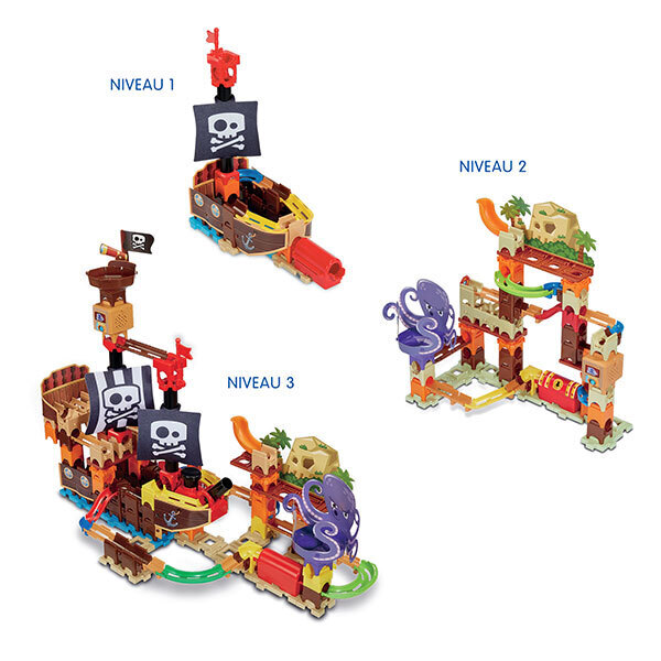 Marble Rush Adventures - Super bateau pirate interactif