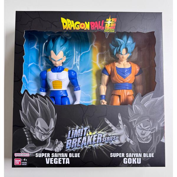 Pack 2 figurines Dragon Ball Super - Goku et Vegeta Super Saiyan Blue