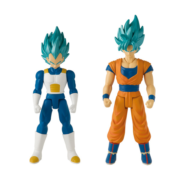 Pack 2 figurines Dragon Ball Super - Goku et Vegeta Super Saiyan Blue