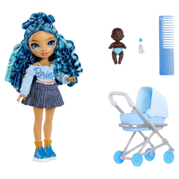 Poupée Rainbow High Junior Bestie Babysitter - Skyler Bradshaw
