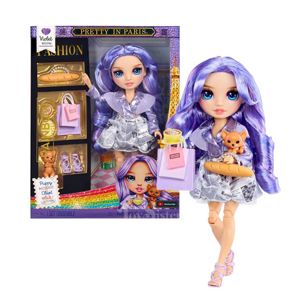 Poupée Rainbow High Pretty in Paris - Violet Willow