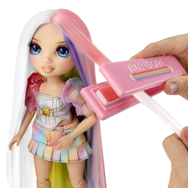Rainbow High Hair Studio - Poupée Amaya Raine 27cm