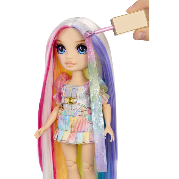 Rainbow High Hair Studio - Poupée Amaya Raine 27cm