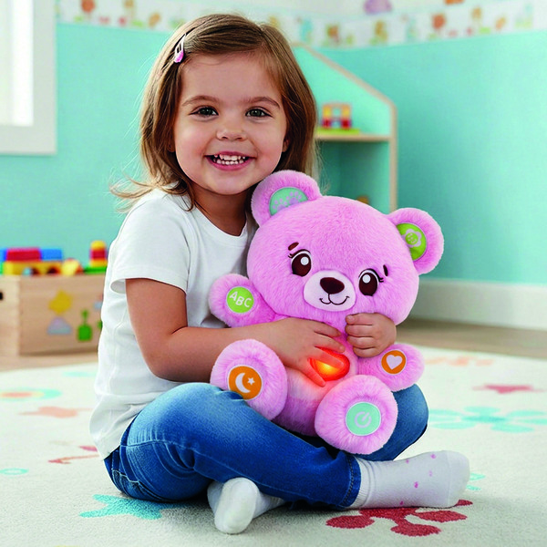 Bonbon, mon ourson à personnaliser rose