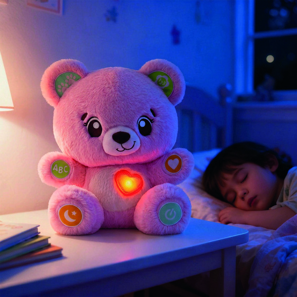 Bonbon, mon ourson à personnaliser rose