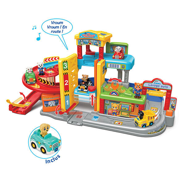 Tut Tut Bolides - Maxi garage interactif mécano animo - Théo, fan d