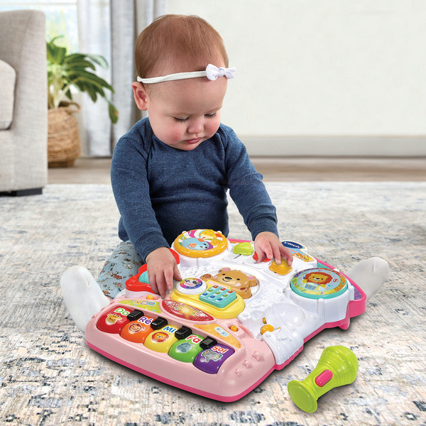 Super Trotteur Des Petits Musiciens - Rose