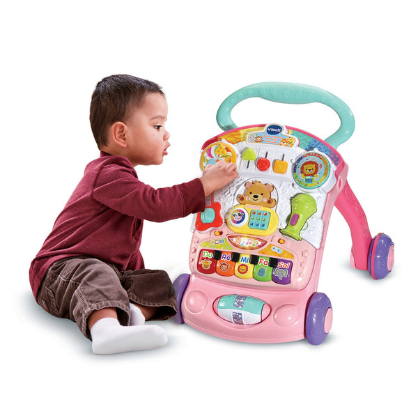 Super Trotteur Des Petits Musiciens - Rose
