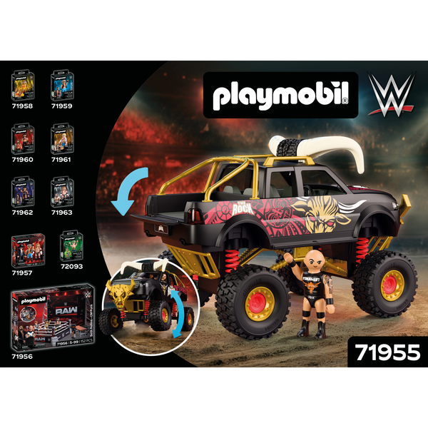 71955 - Playmobil WWE - Le Monster Truck de The Rock
