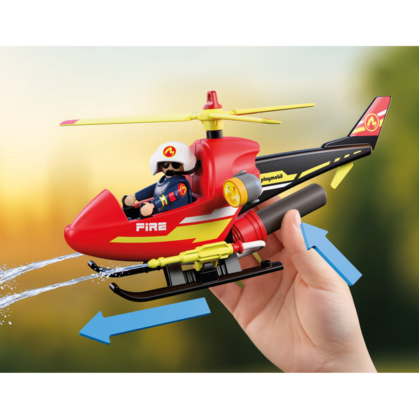 72196 - Playmobil City Action - Hélicoptère de pompiers