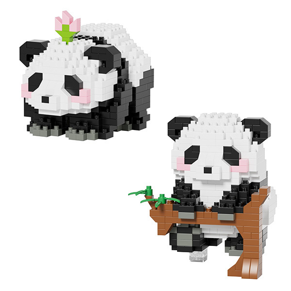 Kit de construction Happy Panda (modèle aléatoire)