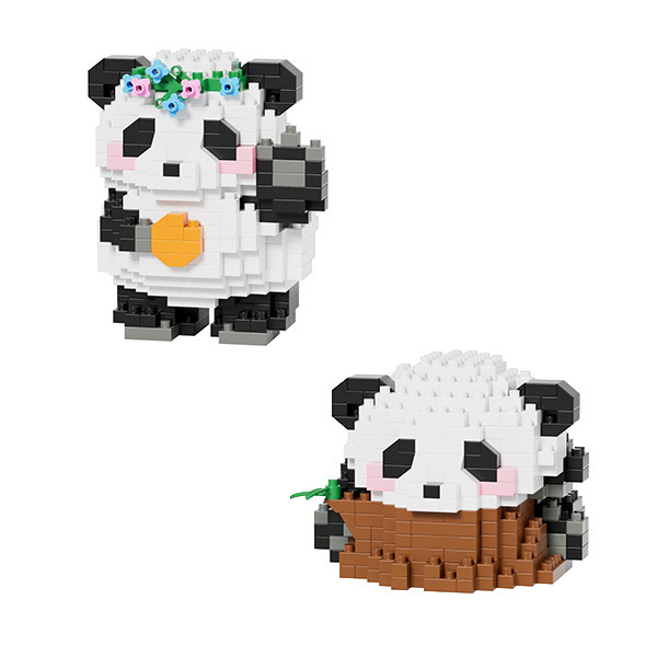 Kit de construction Happy Panda (modèle aléatoire)