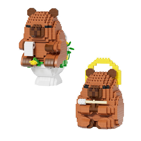 Kit de construction Happy Capybara (modèle aléatoire)