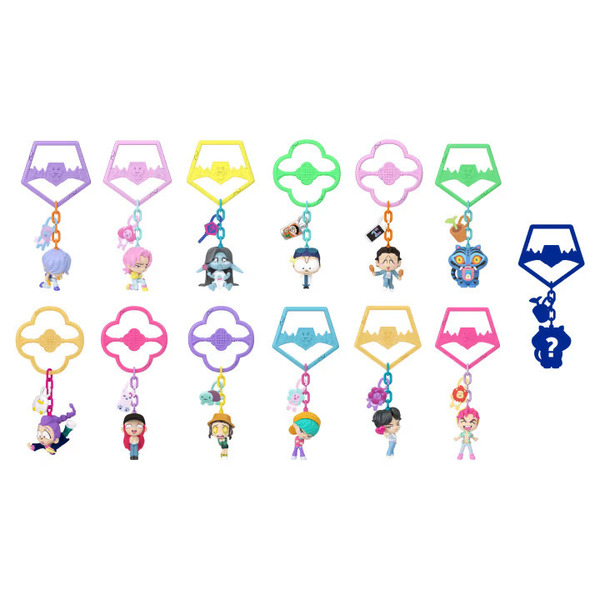 Mini-figurine mystère 5 cm KPop Demon Hunters (modèle aléatoire)