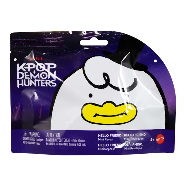 Mini-figurine mystère 5 cm KPop Demon Hunters (modèle aléatoire)