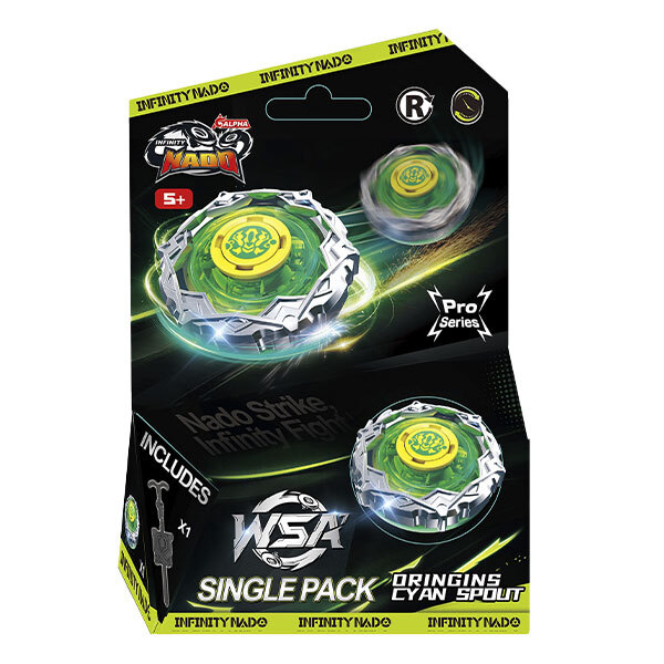 Lanceur Single Pack + toupie métal - Infinity Nado