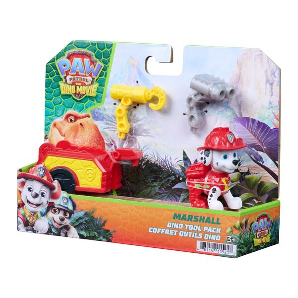 Pack figurine + outils La Pat  Patrouille - Le Film Mission Dino (modèle aléatoire)