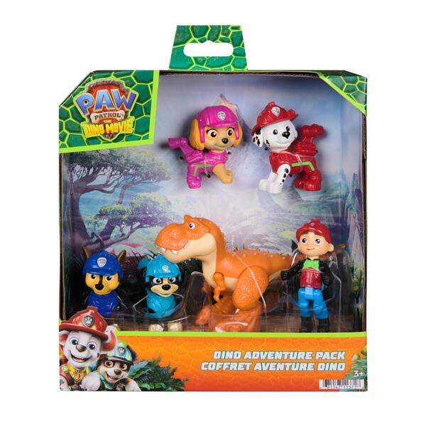 Coffret figurines aventure La Pat  Patrouille - Le Film Mission Dino