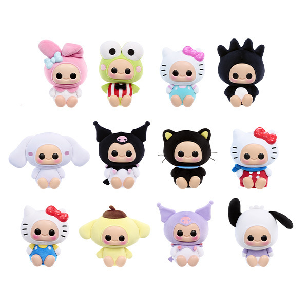 Peluche Hyojo sére Hello Kitty and friends (modèle aléatoire)