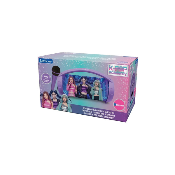 Enceinte Bluetooth K-POP Academy avec microphone