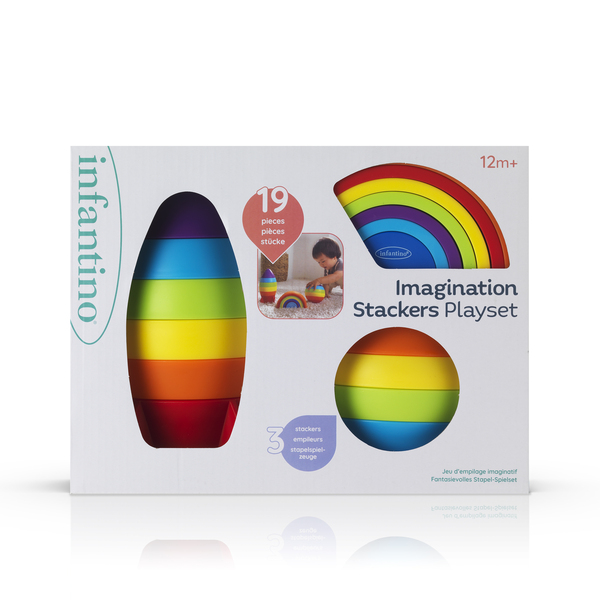 Coffret d'empilage imaginatif