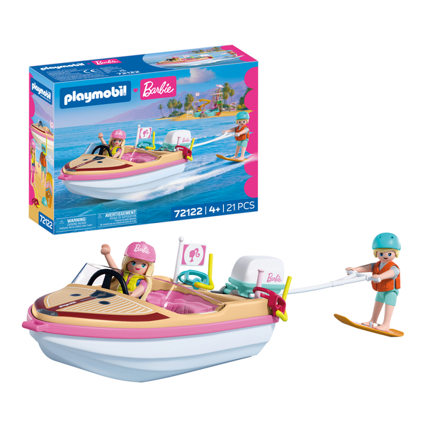 72122 - Playmobil Barbie - Bateau et wakeboard
